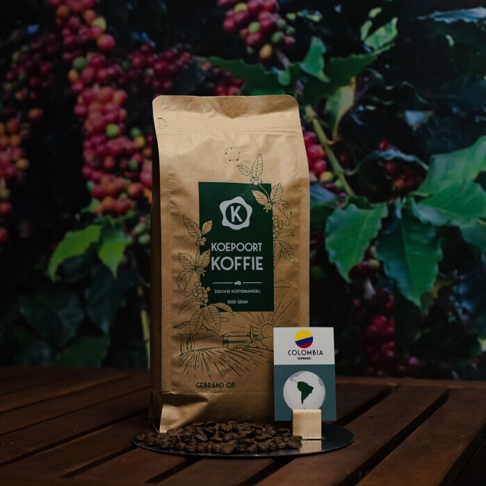 Colombia Supremo vers gebrand 1000 gram