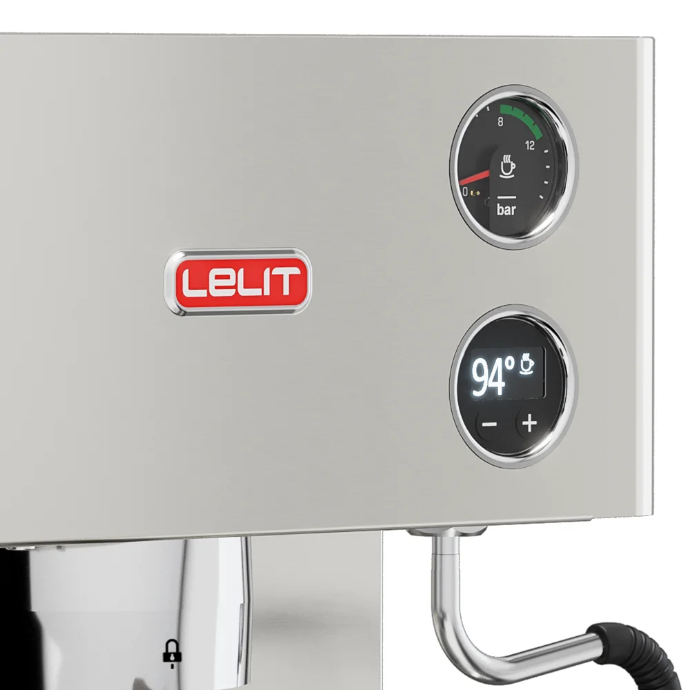 Lelit Kate PL82T espressomachine met koffiemolen