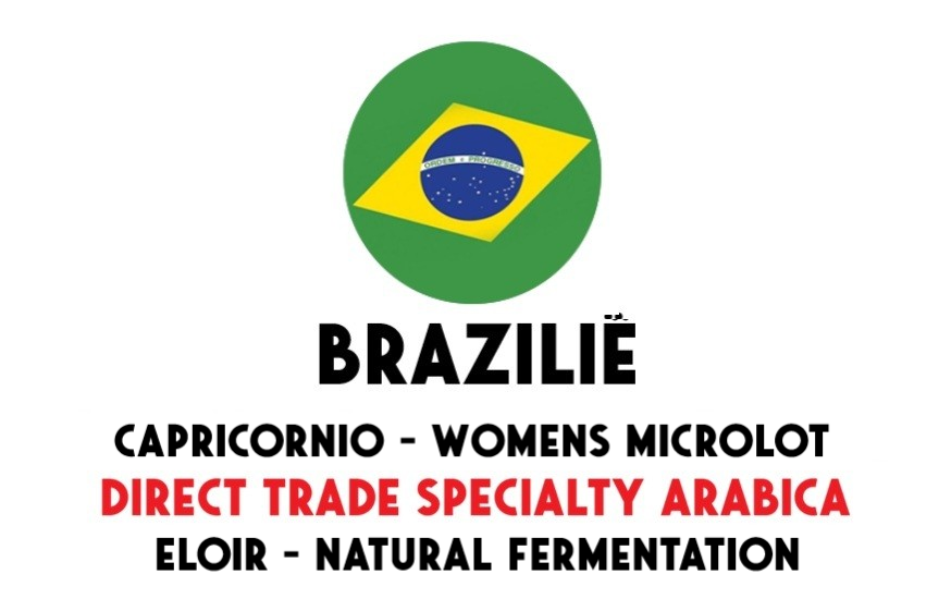 Brazilië Capricornio Eloir da Souza womens microlot - natural fermentation - Direct Trade - ongebrand 1 kg
