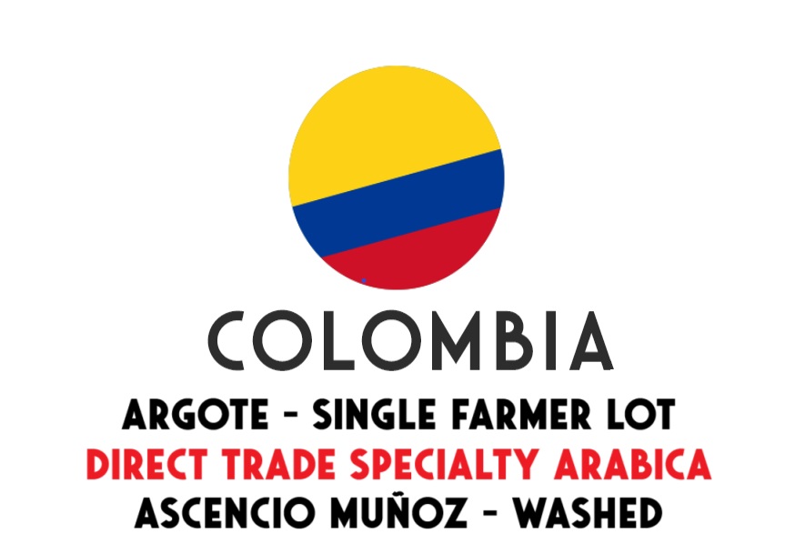 Colombia Argote Ascencio Munuz single farmer lot - Direct Trade - ongebrand 1 kg