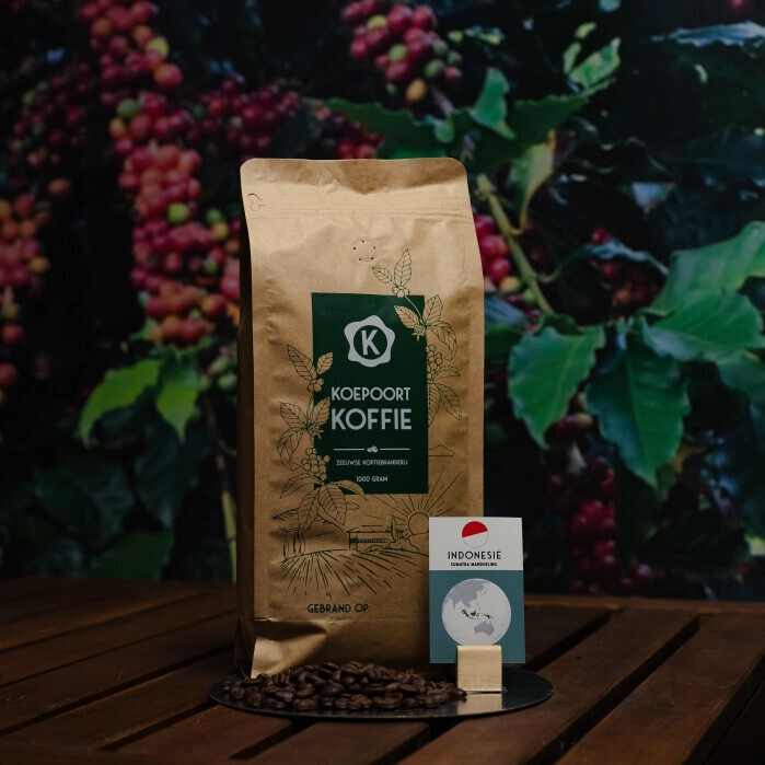 Indonesië Sumatra Mandheling vers gebrand 1000 gram
